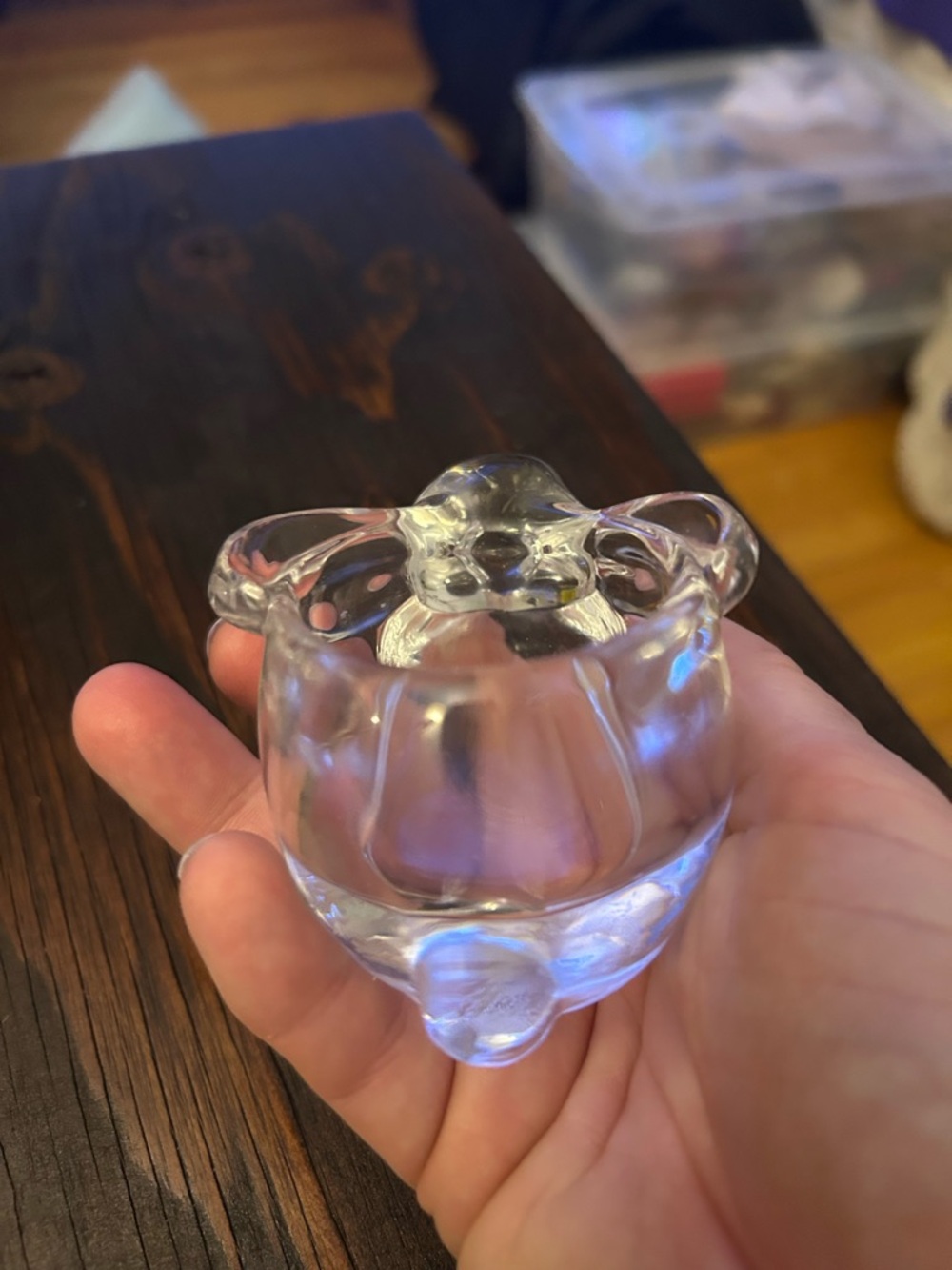 Clear Glass Rabbits- Vintage Style - Picture 6 of 7